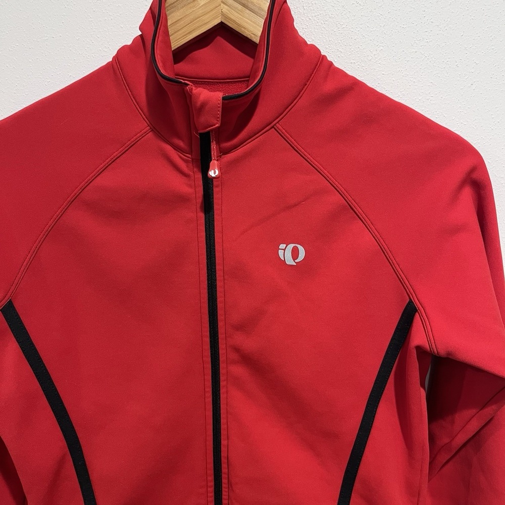 Pearl Izumi Women Jacket Small Soft Shell Full Zip Cycling Perform Pocket Select